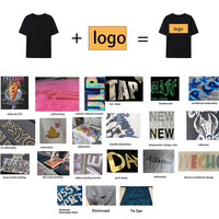 T-shirt à épaules tombantes 280 GSM, impression personnalisée logo sérigraphie DTG DTF en relief, fabricant