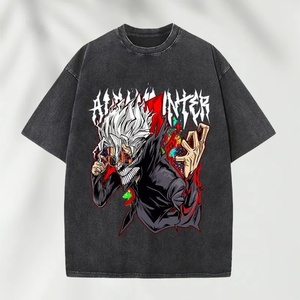 Wholesale DANDA Ayase Momo Shiratori Aira <strong>Ken</strong> Cosplay Color Printing DTG Japanese Anime Short Sleeve for Men Anime Wash <strong>T</strong> <strong>Shirt</strong> - Product Image 2