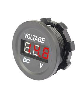 Voltímetro LED Digital de Alta Calidad para Auto, 12-24V DC, 20W 4.2A, Impermeable, Indicador de Monitoreo para Motocicleta y Uso Marino - Product Image 1
