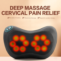 Nouveau KASJ bureau maison voyage cou masseur Shiatsu électrique Massage cou oreiller avec contrôle de la chaleur et de la synchronisation pour la douleur cervicale