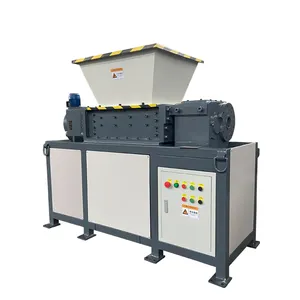 V-DB400 double-shaft shredder machine circuit boards shredder scrap tire shredder made in China, VANER