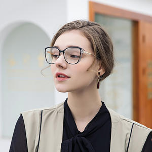 กรอบแว่นตา Cat Eye รุ่น 87018 วัสดุ TR90 แบบเต็มกรอบ ป้องกันแสงสีฟ้า สำหรับทุกเพศ แฟชั่นสำหรับใช้กับคอมพิวเตอร์ - Product Image 4