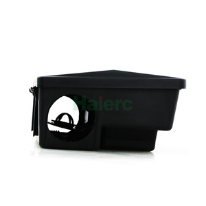 Piège à rats en plastique noir Haierc, station d'appât pour rats, piège à <span class=keywords><strong>souris</strong></span> - Product Image 2