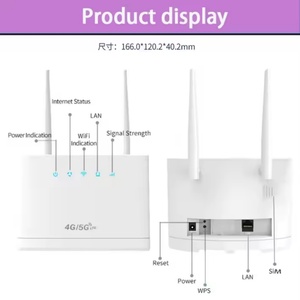 Dispositivos de Red Inalámbrica en Oferta, Router CPE Wifi 4G con Ranura para Tarjeta SIM, Router Inalámbrico 4G Lte con 1*LAN - Product Image 5