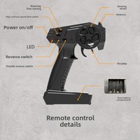 CQZNRC Véhicule télécommandé tout-terrain 1/16 haute vitesse 4x4 2.4G avec grandes roues, camion de loisir radiocommandé, vente chaude