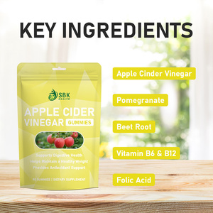 Gomitas de Vinagre de Sidra de Manzana con Fórmula Herbal para Quemar Grasa, Venta al Por Mayor OEM, para Mejorar el Rendimiento Diario y la Eficiencia del Ejercicio - Product Image 4
