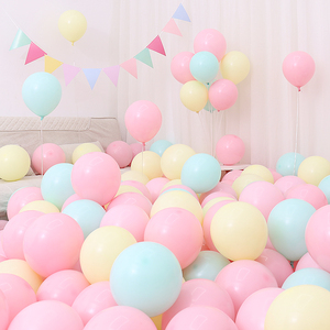 Hot bán màu hồng tím màu globos pastel bóng cung cấp pastel cầu vồng Macaron <span class=keywords><strong>Latex</strong></span> bóng bay - Product Image 3