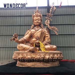 Maßgeschneiderte Großformatige Metallguss Handwerkskunst Tempel-/Hotel-Religiöse Bronze-Buddha-Statue Metallskulptur - Product Image 1