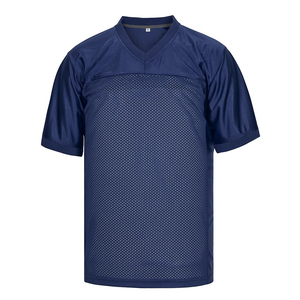 Camisetas de fútbol americano personalizadas con logo, transpirables, de manga corta y diseño cosido para adultos, en oferta. - Product Image 6
