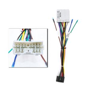 Cadre de voiture fait à la main pour <span class=keywords><strong>KIA</strong></span> <span class=keywords><strong>Niro</strong></span> <span class=keywords><strong>2017</strong></span>, autoradio, 9 pouces, avec connecteur de harnais à câble métallique, lunette - Product Image 4