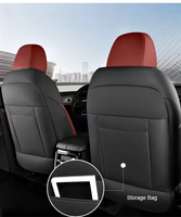Pour Jetour X90 Plus Kits d'Intérieur 7 Places Housses de Sièges de Voiture Personnalisées Ensemble Complet Cuir Style Sportif Housses de Sièges Avant et Arrière Coussin