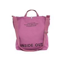 Nouvelle mode, vente en gros d'usine, sac fourre-tout en toile pour femme, imprimé en coton, sac en toile de grande taille pour le week-end