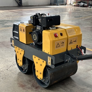 Rodillo Compactador Vibratorio de Doble Tambor <span class=keywords><strong>SL</strong></span> Mini de 1 y 2 Toneladas, Precio de Fábrica, para Compactación de Asfalto y Suelo, Rodillo Autopropulsado - Product Image 5