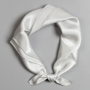 Sciarpa in <span class=keywords><strong>Seta</strong></span> Bianca per Pittura, 100% <span class=keywords><strong>Seta</strong></span>, Sciarpa Neutra in <span class=keywords><strong>Seta</strong></span>, <span class=keywords><strong>Foulard</strong></span> in <span class=keywords><strong>Seta</strong></span> - Product Image 6