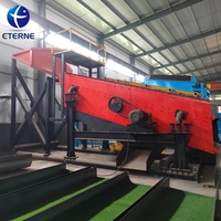 Crible vibrant haute efficacité pour la séparation de l'or, machine de criblage de minerai d'or pour l'usine de lavage d'or