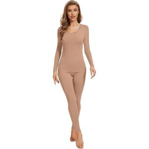 Wholesale <b>Thermal</b> <b>Underwear</b> Set For <b>Women</b> Long Johns Soft Base Layer Warm Top And Bottom S Xl - Product Image 4