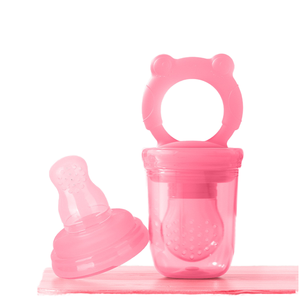 Alimentador de frutas para bebés sin BPA, alimentador de silicona para recién nacidos, cubierta dispensadora de alimentos para bebés, chupete de frutas - Product Image 6