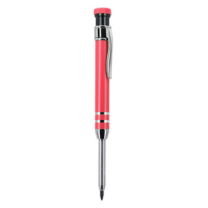 Crayon de charpentier à pointe longue en métal pour trous profonds, stylo de marquage durable, crayon de <span class=keywords><strong>dessin</strong></span> professionnel pour l'ingénierie, crayon de charpentier - Product Image 2