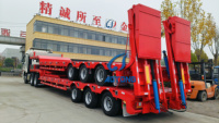 Hochleistungs-40-t-120-t-Tieflader-Sattelauflieger Bagger träger Cargo Utility Dropdeck-LKW-Anhänger Tieflader
