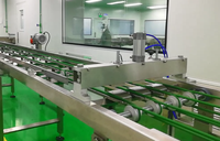 Máquina Semiautomática para Hacer Galletas Wafer, Máquina para Cortar y Rellenar con Crema, Máquina Transportadora para Cortar Wafers, Línea de Producción de Wafers