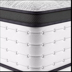 Matelas hybride haut de gamme, <span class=keywords><strong>taille</strong></span> simple, orthopédique, mousse à mémoire de forme, <span class=keywords><strong>latex</strong></span> naturel, ressorts ensachés, pour appartement, ODM, approvisionnement en gros - Product Image 1