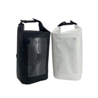 Bolsa seca impermeable de PVC de 2l, accesorios para canotaje y kayak, elementos esenciales para acampar, nadar, playa, pesca, Rafting, Viajes