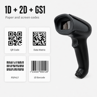 Lecteur de codes QR portable 2D sans fil avec décodage QR et Data Matrix pour la validation des billets d'événements