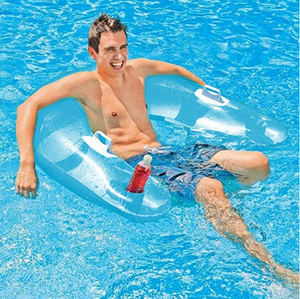 Sedia gonfiabile galleggianti <span class=keywords><strong>con</strong></span> portabicchieri <span class=keywords><strong>piscina</strong></span> galleggiante Lounge per <span class=keywords><strong>piscina</strong></span> <span class=keywords><strong>con</strong></span> galleggianti Sit 'n Float classica zattera gonfiabile - Product Image 6