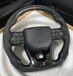 Volant en cuir OEM LC300 au <span class=keywords><strong>prix</strong></span> d'usine pour Toyota Land Cruiser 2008-2021, Prado 2010-2021, style GR, volant OEM - Product Image 2