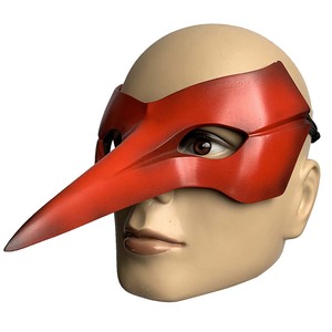 Men Halloween Costume Accessory Akechi <strong>Gorou</strong> Soft Red Latex Mask GAHC-027 - Product Image 4