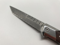 Couteau tactique d'urgence professionnel en acier à haute teneur en carbone, couteau pliant portable pour l'extérieur