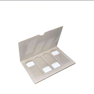 Ventes directes d'usine <span class=keywords><strong>Microscope</strong></span> plaque de stockage verre carton glissière plateau en carton 1 pièces 5 pièces 10 pièces 20 pièces pour laboratoires - Product Image 6
