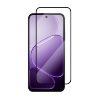 Protecteur d'écran HD en verre trempé à couverture complète 2.5d, film anti-empreintes digitales haute définition pour Oppo A6X