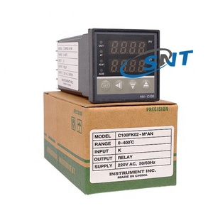 Controlador de Temperatura Digital REX-C100 REX-C400 REX-C700 de RKC Japón, de 0 a 400 Grados + Sensor K + 25A - Product Image 4