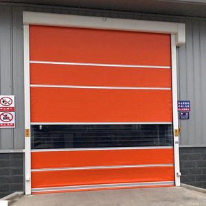 Porte à enroulement rapide à détection automatique, porte électrique à <span class=keywords><strong>action</strong></span> rapide, porte à enroulement rapide en PVC, porte à grande vitesse - Product Image 5