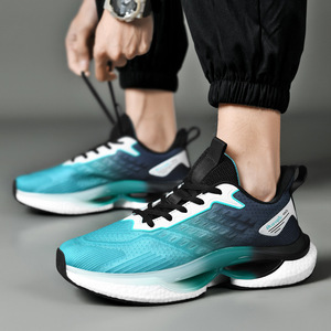 Zapatillas Deportivas para Hombre con Parte Superior de Malla Transpirable, Amortiguación, Suela Suave Antideslizante, Modernas y Casuales para Caminar - Product Image 4