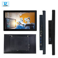 RCOMPT Cadre LCD personnalisé 19 pouces, ordinateur industriel embarqué avec Intel Core I3/i5/i7, 64 Go de RAM, IP67, Android/Linux, RS485
