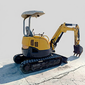 Excavadora usada Yanmar de 2 a 3 toneladas, 90% nueva, 2300 horas, excavadora compacta de cadenas con motor diésel. - Product Image 3