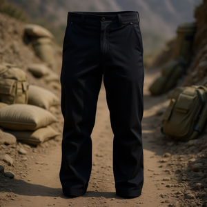 Pantalon en gabardine pour homme Cavechi, 100% coton, couleur unie, taille XL, usage formel et tactique - Product Image 2