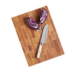High Quality Brown Wood Rectangular Shape Chopping <b>Board</b> for Fruit Vegetable & Bread Cutting for Kitchen Counter <b>Top</b> Decor - Product Image 1