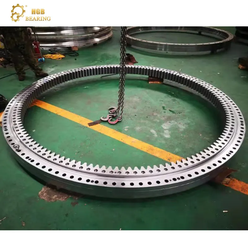 023.50.2000 DIN ISO EN Port Crane Material Handling Crane Ball Slewing Ring Large Slewing Bearings