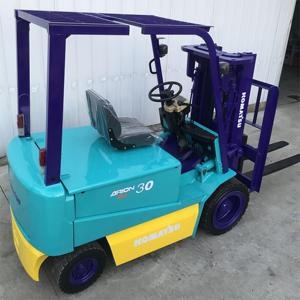 Good Condition Reasonable Price Hot Sale Japanese Original Komatsu 4T FD25 <b>Model</b> Lithium-Ion Battery Solid Tire Forklift Stock - Product Image 4