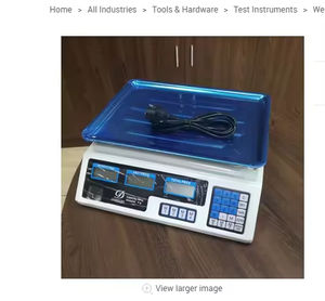 최신 고품질 <span class=keywords><strong>ACS</strong></span>-A9 5g 디지털 계량 플랫폼 저울 40kg 용량 전자 디지털 계량 벤치 스케일 - Product Image 5