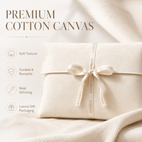 Sac à poussière en coton crème avec logo personnalisé, fabrication directe OEM ODM, avec large ruban pour le rangement des chaussures et des vêtements