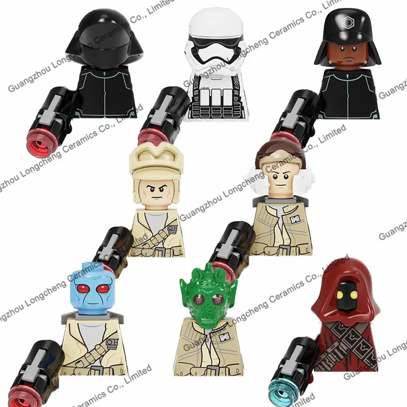 Dark Shock Clone Trooper Jawas Rex Cody Hunter Mini Montado Blocos de Construção Figura Bricks Brinquedos Educativos Para Crianças PG8289