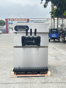 เครื่องทำไอศกรีม XY-ZT965 <span class=keywords><strong>2025</strong></span> HOT รุ่นขายส่งจากโรงงาน ผลิตไอศกรีม 3 รสชาติ เครื่องทำโยเกิร์ตแช่แข็งแบบนุ่ม พร้อมระบบทำความเย็นล่วงหน้า - Product Image 4