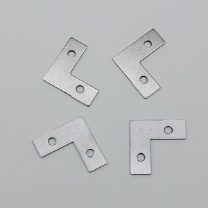 Stainless Steel Two Hole Tapped Angle Bracket For Picture <b>Frame</b> Furniture Lighting Fixtures Inner Outer <b>Frame</b> Connection - Product Image 1