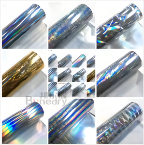 Lámina Holográfica PET 713 para Estampado en Caliente, Dorado y Plateado, Rollo de 64cm*120m con Patrón para Impresión de Señuelos de Pesca - Product Image 4