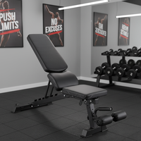 Banc de musculation réglable et pliable, chaise d'entraînement fitness, équipement de musculation
