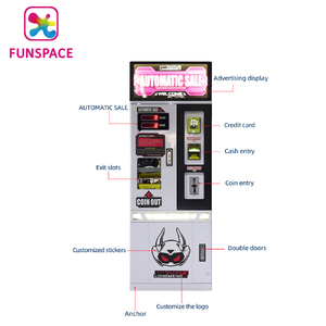Funspace, <span class=keywords><strong>casa</strong></span> <span class=keywords><strong>de</strong></span> muñecas, parque <span class=keywords><strong>de</strong></span> atracciones, máquina automática <span class=keywords><strong>de</strong></span> intercambio <span class=keywords><strong>de</strong></span> <span class=keywords><strong>monedas</strong></span>, 24 horas, máquina expendedora <span class=keywords><strong>de</strong></span> tarjetas <span class=keywords><strong>de</strong></span> cajero automático - Product Image 3